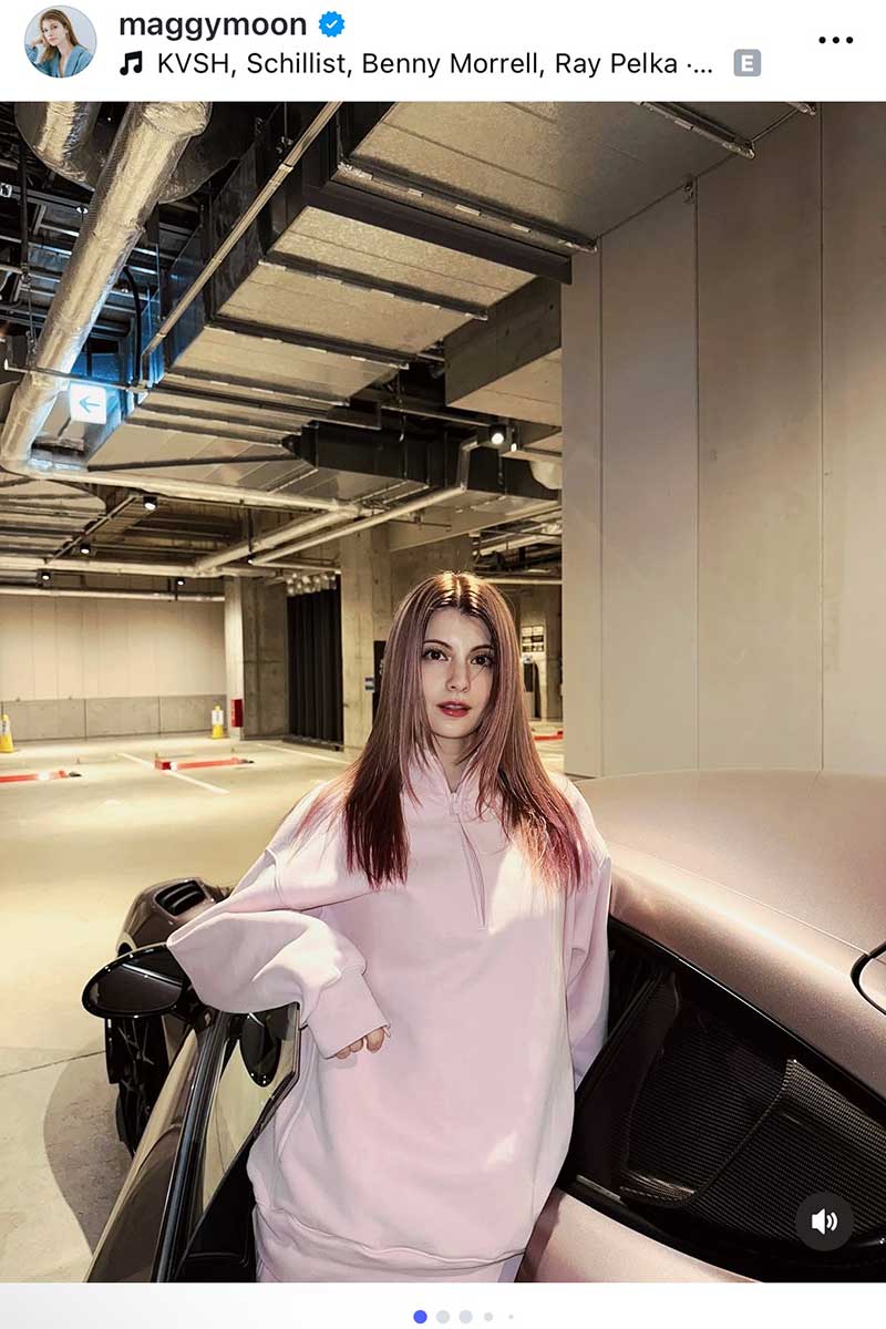 マギー【写真：インスタグラム（＠maggymoon）より】