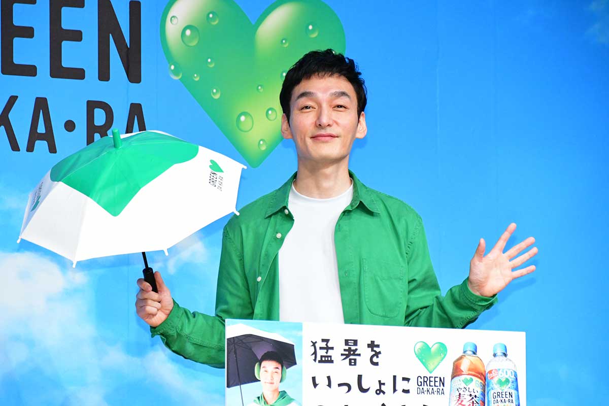 イベントに登壇した草彅剛【写真：ENCOUNT編集部】