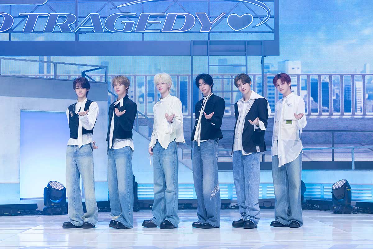 メディアショーケースを開催したTWS【写真：(P)&(C) PLEDIS Entertainment】