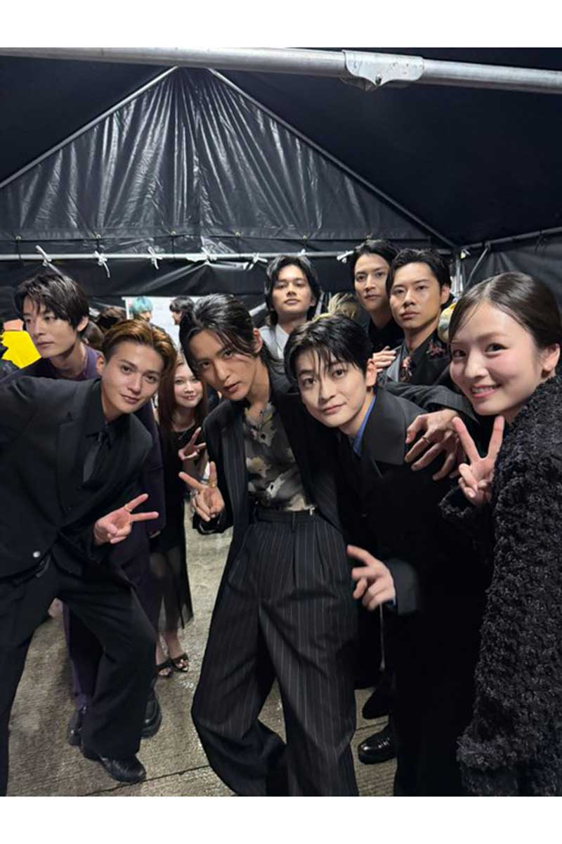 『SAKAMOTO DAYS』イベントのオフショット【写真：X（@fukuda_u1）より】