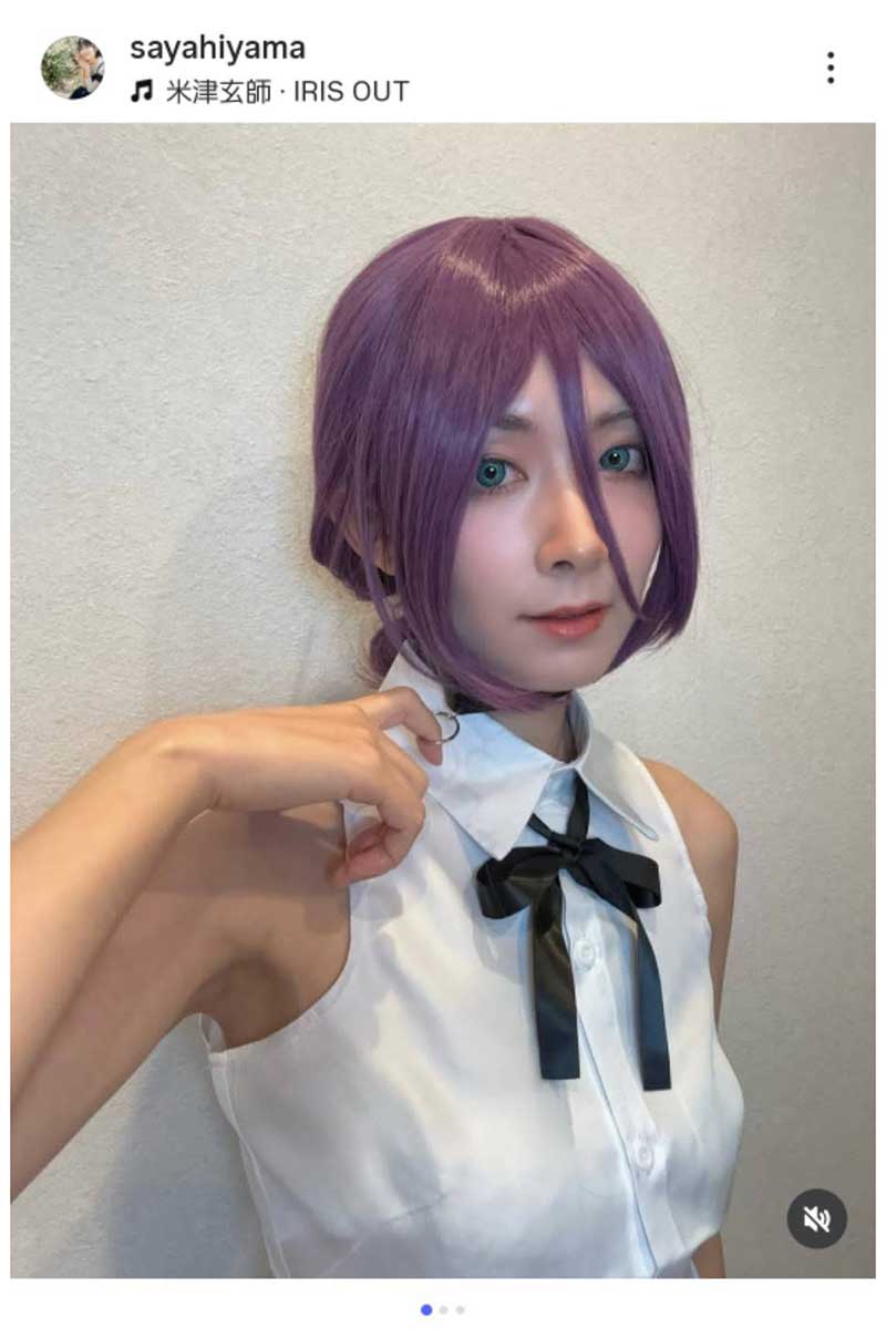 檜山沙耶の実際の投稿【写真：インスタグラム（＠sayahiyama）より】