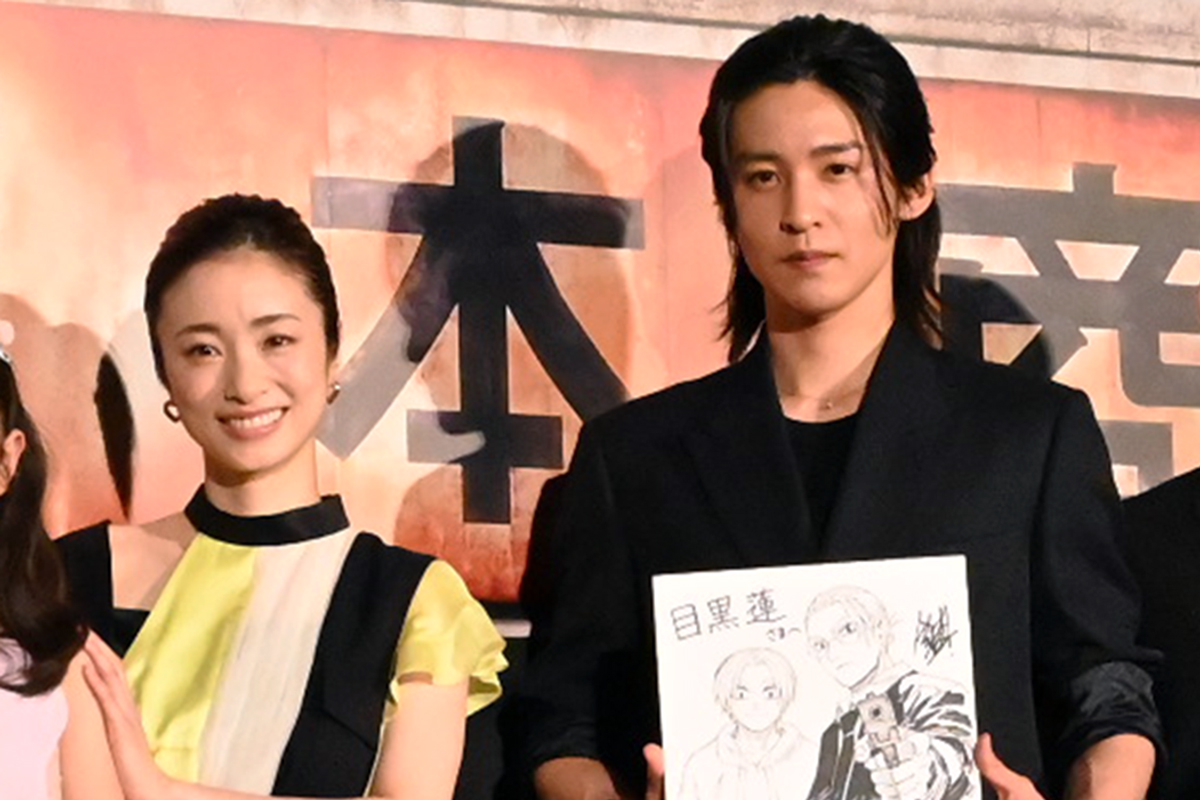 上戸彩、細身の目黒蓮に照れ「ポッとした」　撮影現場では「血管が切れそうに」