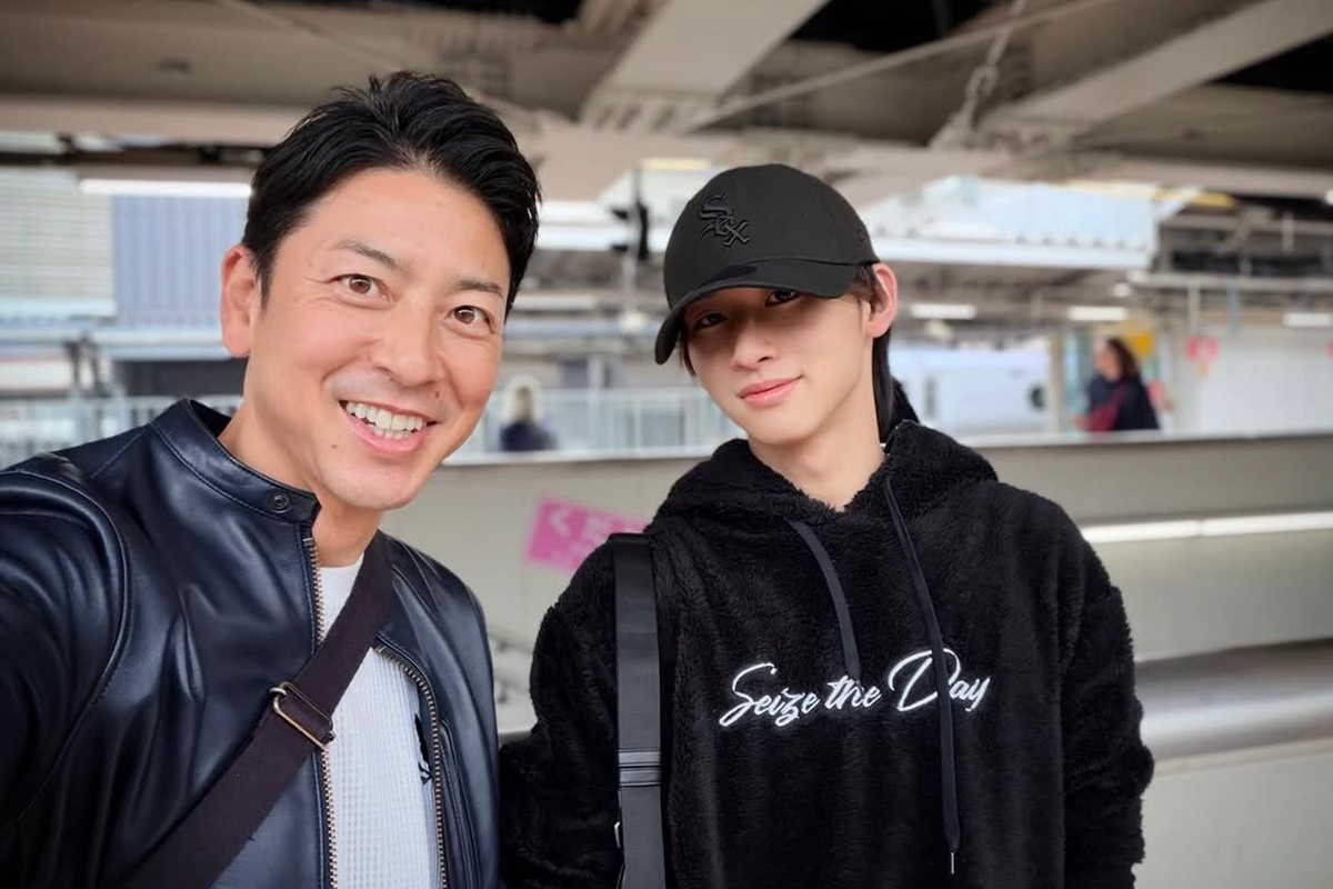 元テレ朝アナ、18歳モデル長男と顔出し2Sで驚き「顔ちっちゃいなぁ笑」　“イケメン”ぶりも話題
