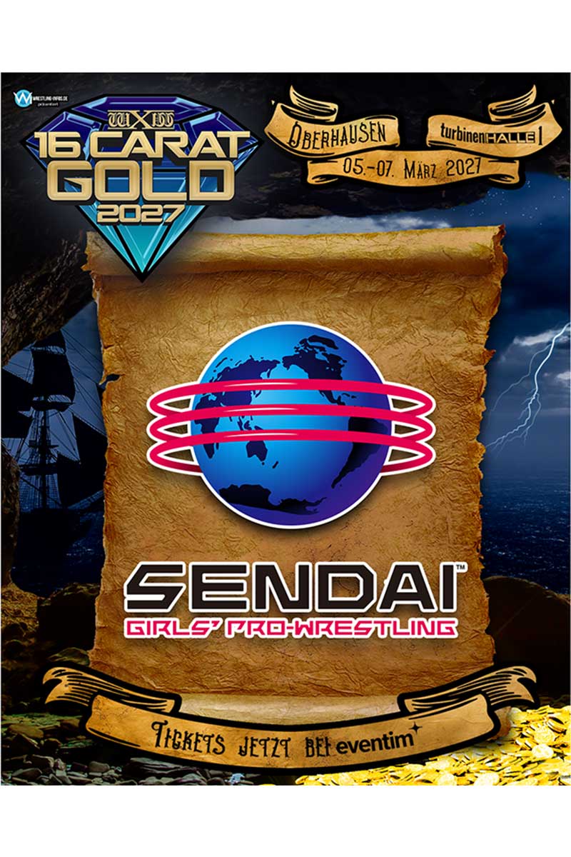 センダイガールズプロレスリングが『Sendai Girls at 16 Carat Gold』に参戦することが決定した