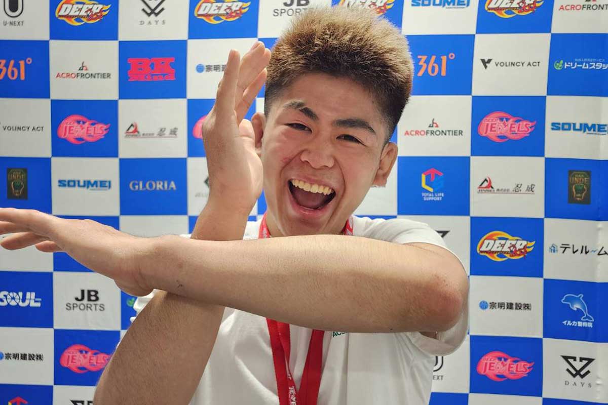「なんで倒れないんだろう」20歳・石坂空志、ベテラン諏訪部の粘りに驚愕　作戦完遂で判定勝利「めちゃくちゃ自信に」