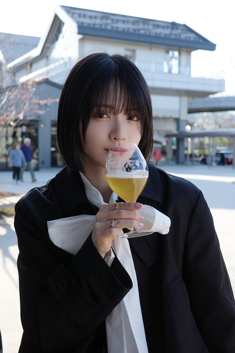FRUITS ZIPPER・鎮西寿々歌の実際の投稿【写真：X（＠suzuka_fz1124）より】