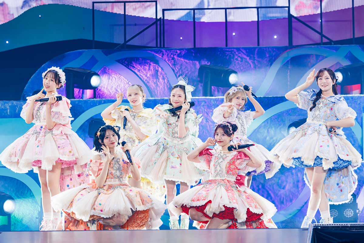 代々木公演を開催したFRUITS ZIPPER【写真：ヨシモリユウナ】