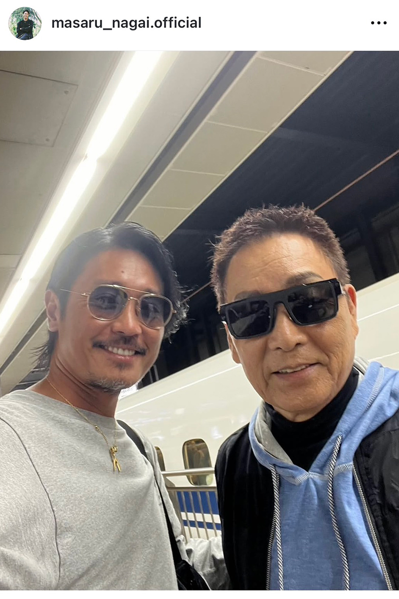永井大の実際の投稿【写真：インスタグラム（＠ masaru_nagai.official）より】