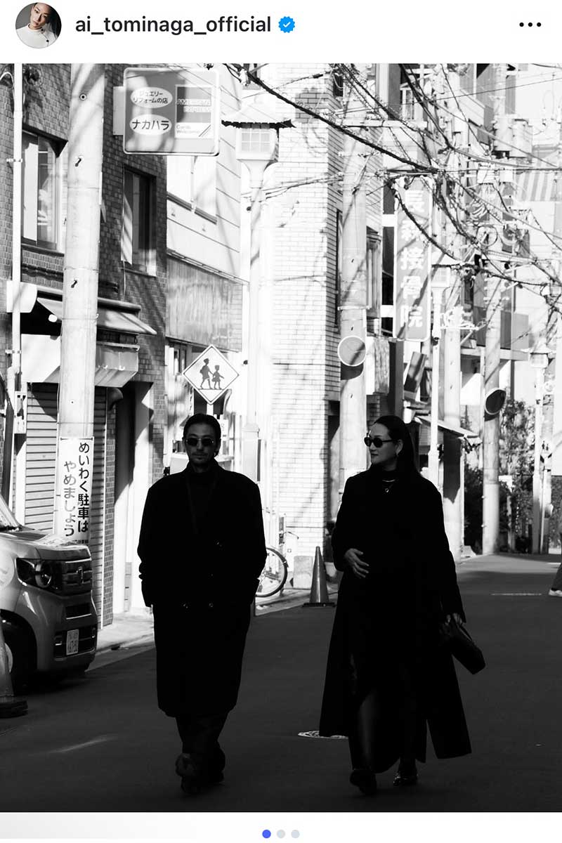 冨永愛の実際の投稿【写真：インスタグラム（＠ai_tominaga_official）より】