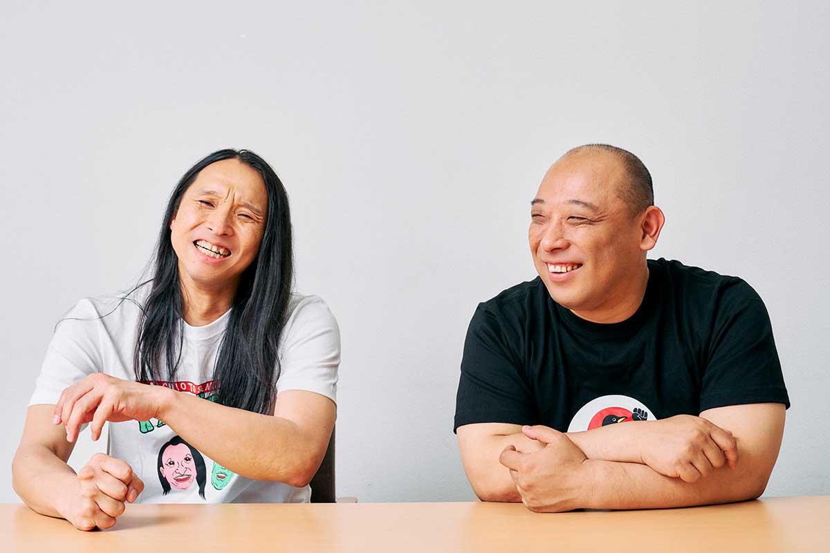 コンビとしての“絆”の強さについても話した【写真：高田啓矢】