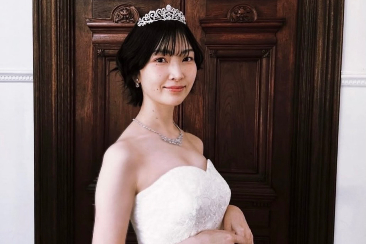 法大卒・菅野莉央のウェディングドレス姿が「とても美しい」「マジで綺麗」と称賛の声　テレ東ドラマに出演