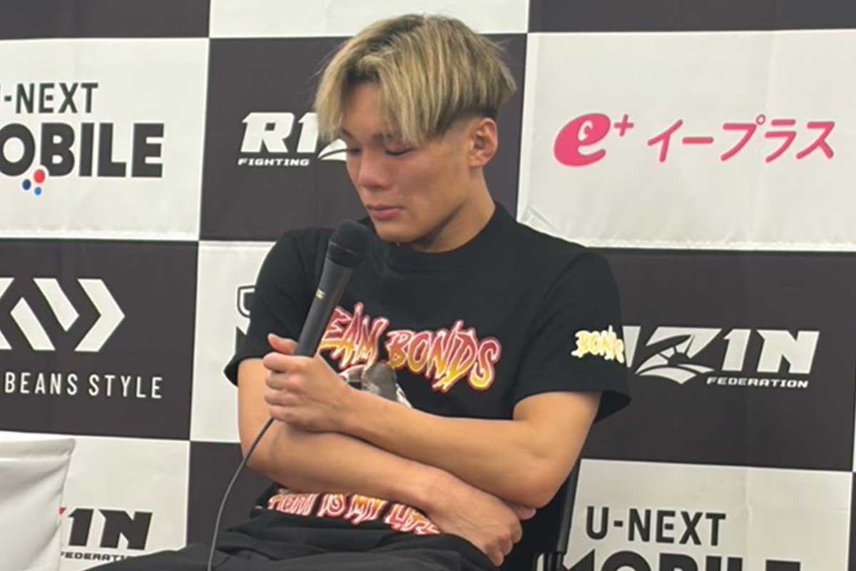 【RIZIN】ジョリーは「強いと思わなかった」　71秒一本負けの児玉兼慎は悔し涙「タップしてない。もっとやりたかった」