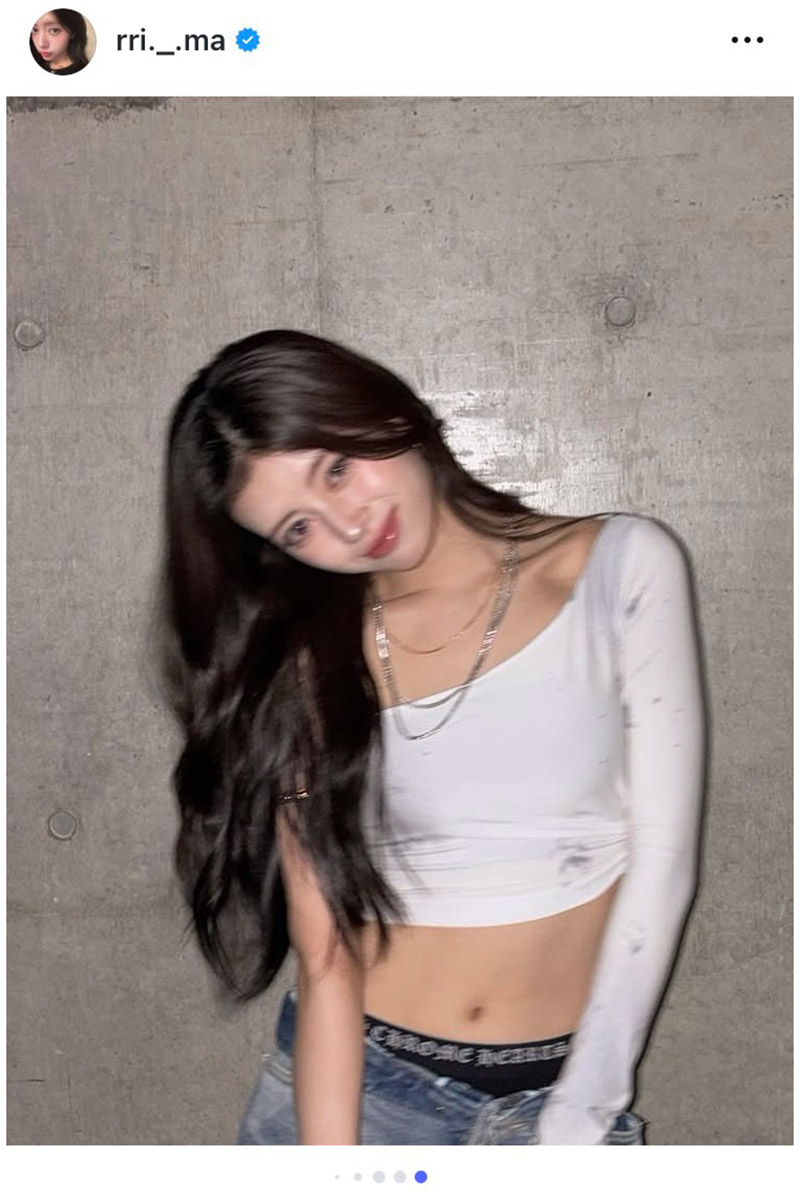NiziUのRIMA【写真：インスタグラム（＠rri._.ma）より】