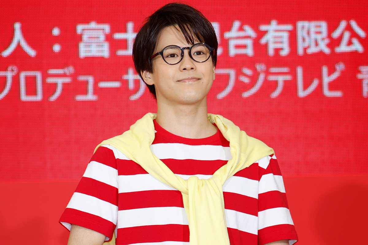 記者会見に出席した北川拓実【写真：ENCOUNT編集部】