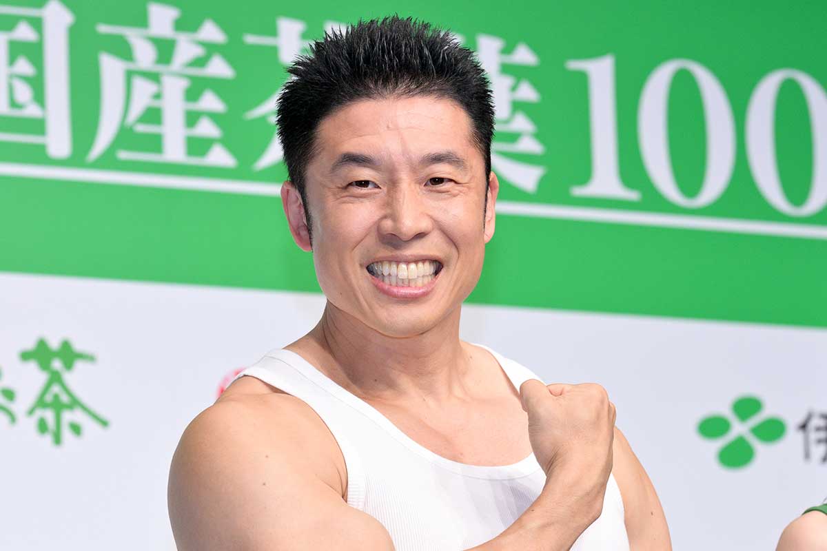 イベントに登壇したなかやまきんに君【写真：ENCOUNT編集部】