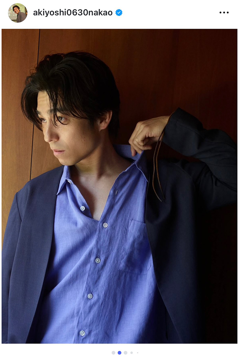 中尾明慶【写真：インスタグラム（＠akiyoshi0630nakao）より】