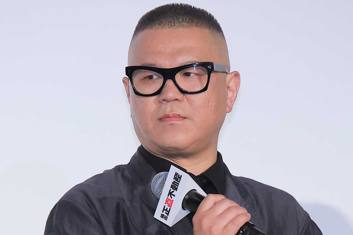 イベントに登壇したシソンヌ・長谷川忍【写真：ENCOUNT編集部】