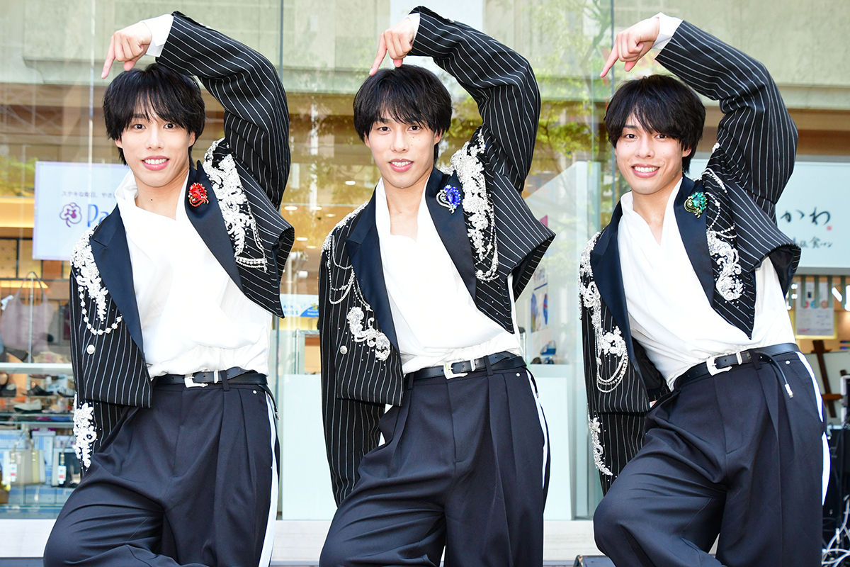 佐藤三兄弟、目標は紅白　“令和の少年隊”へ「新たな風を吹かせたい」