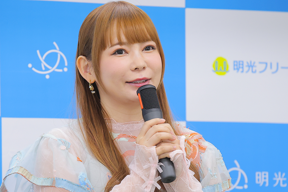 イベントに登壇した中川翔子【写真：ENCOUNT編集部】