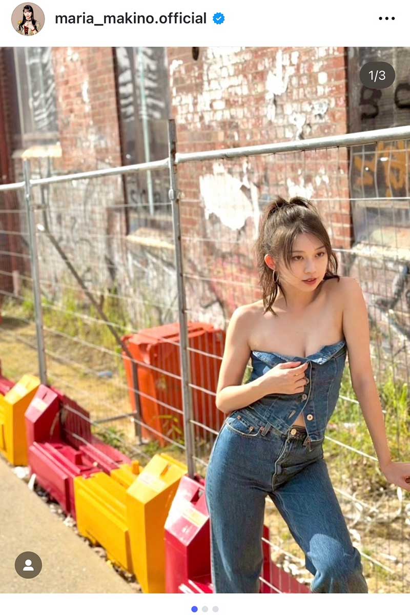 モーニング娘。’26の牧野真莉愛【写真：インスタグラム（＠maria_makino.official）より】