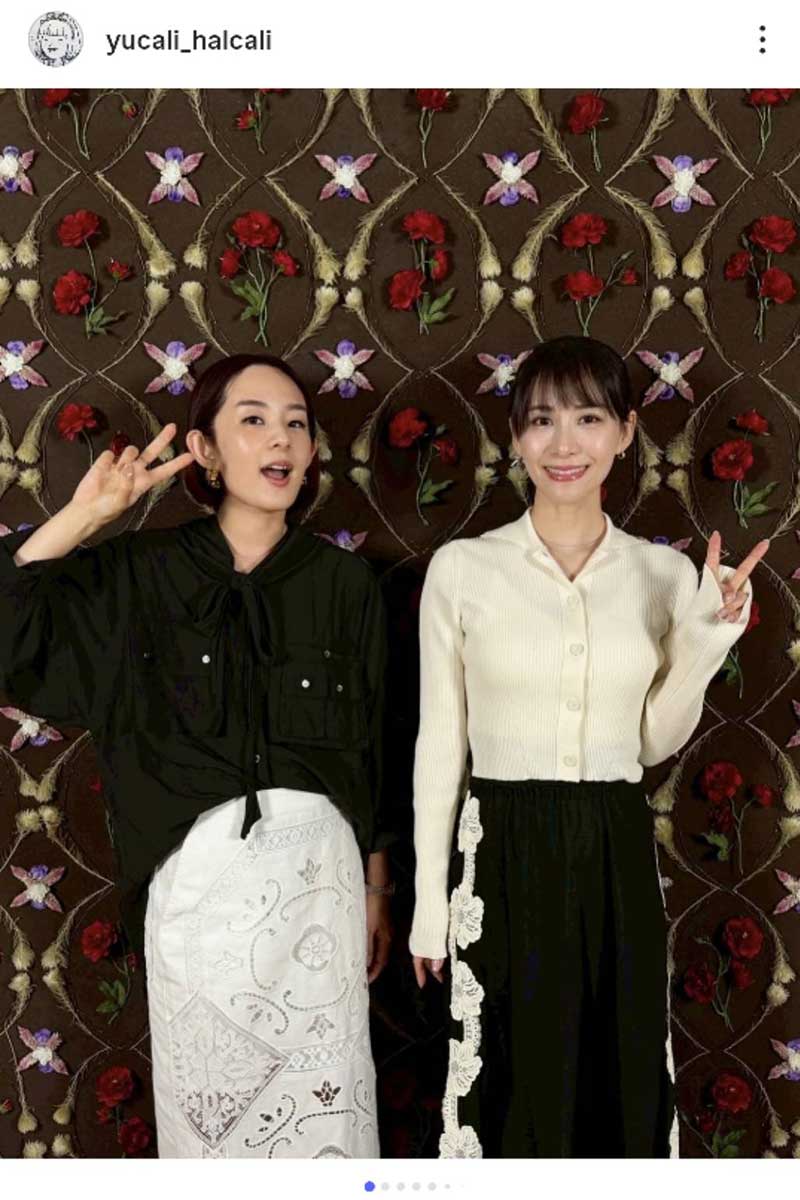 HALCALI・YUCALIの実際の投稿【写真：インスタグラム（@yucali_halcali）より】