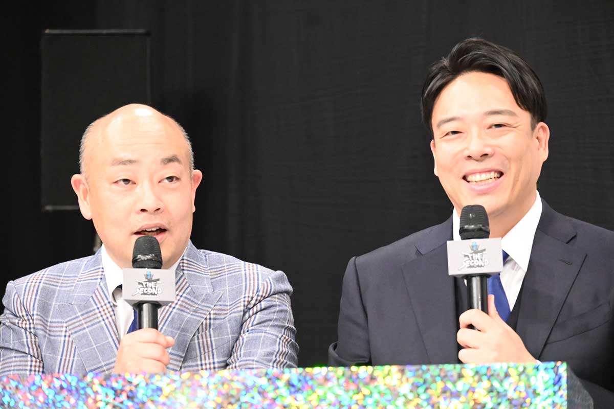 ギャロップ・林健（左）と毛利大亮【写真：ENCOUNT編集部】