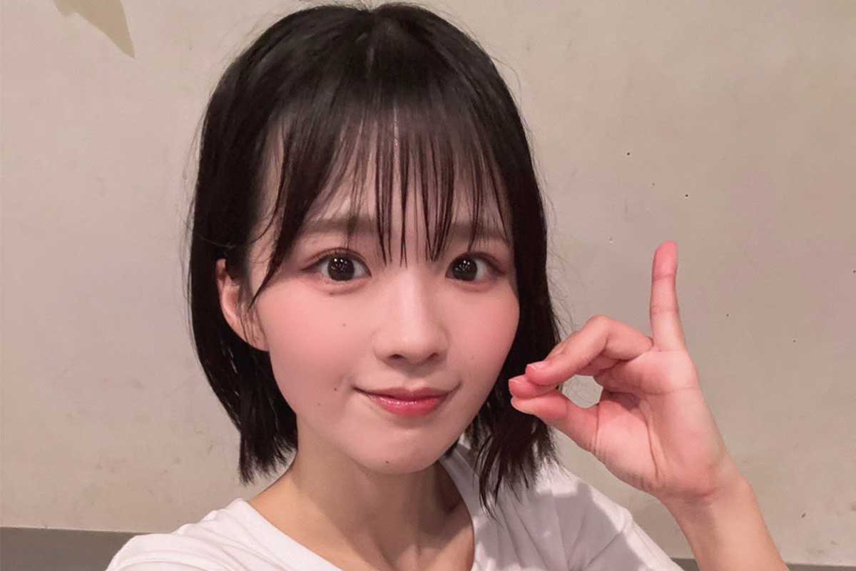 NMB48の研究生・谷口詩乃【写真：X（＠shino_tani48）より】