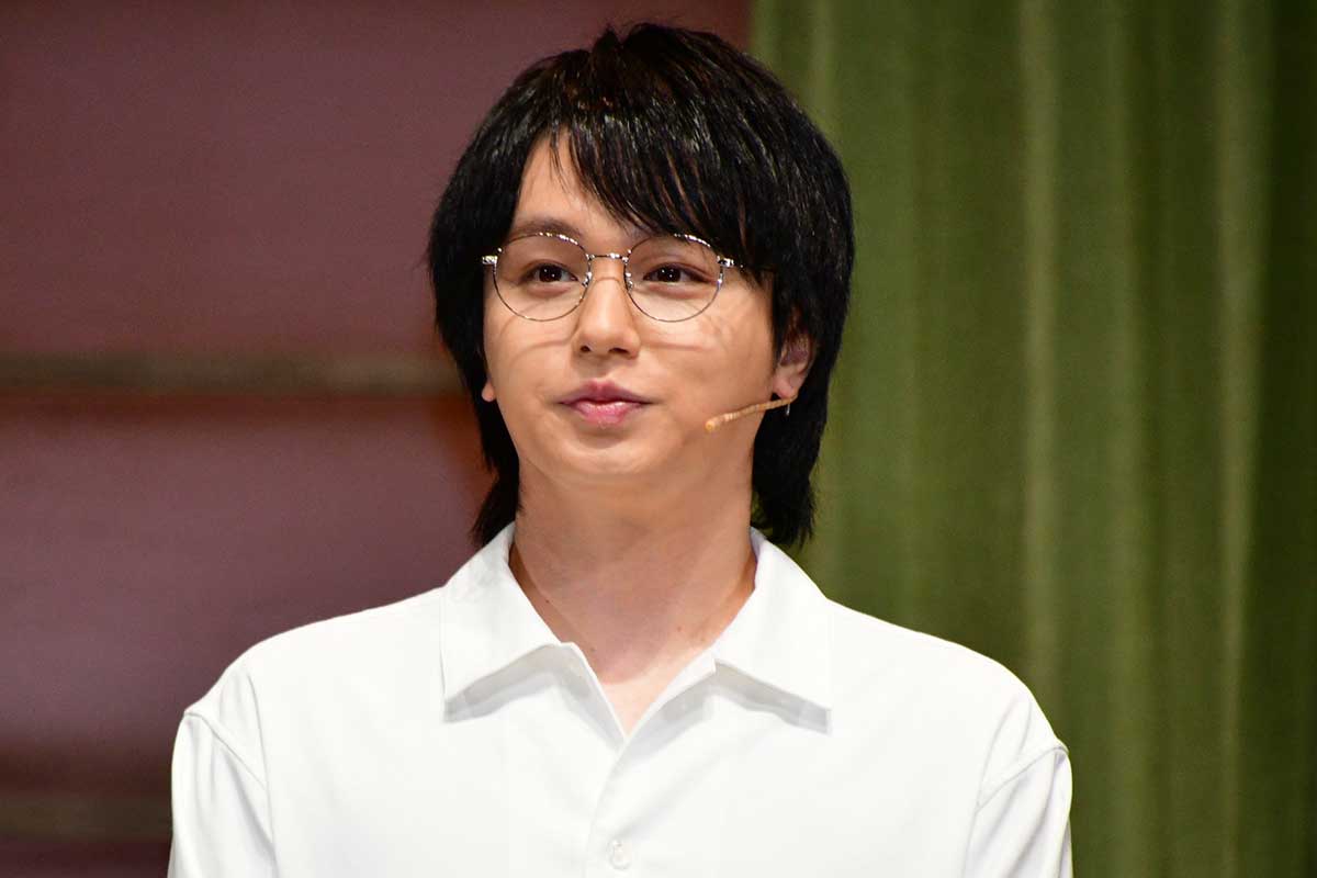 公開ゲネプロ及び初日前会見に登壇したHey! Say! JUMPの伊野尾慧【写真：ENCOUNT編集部】