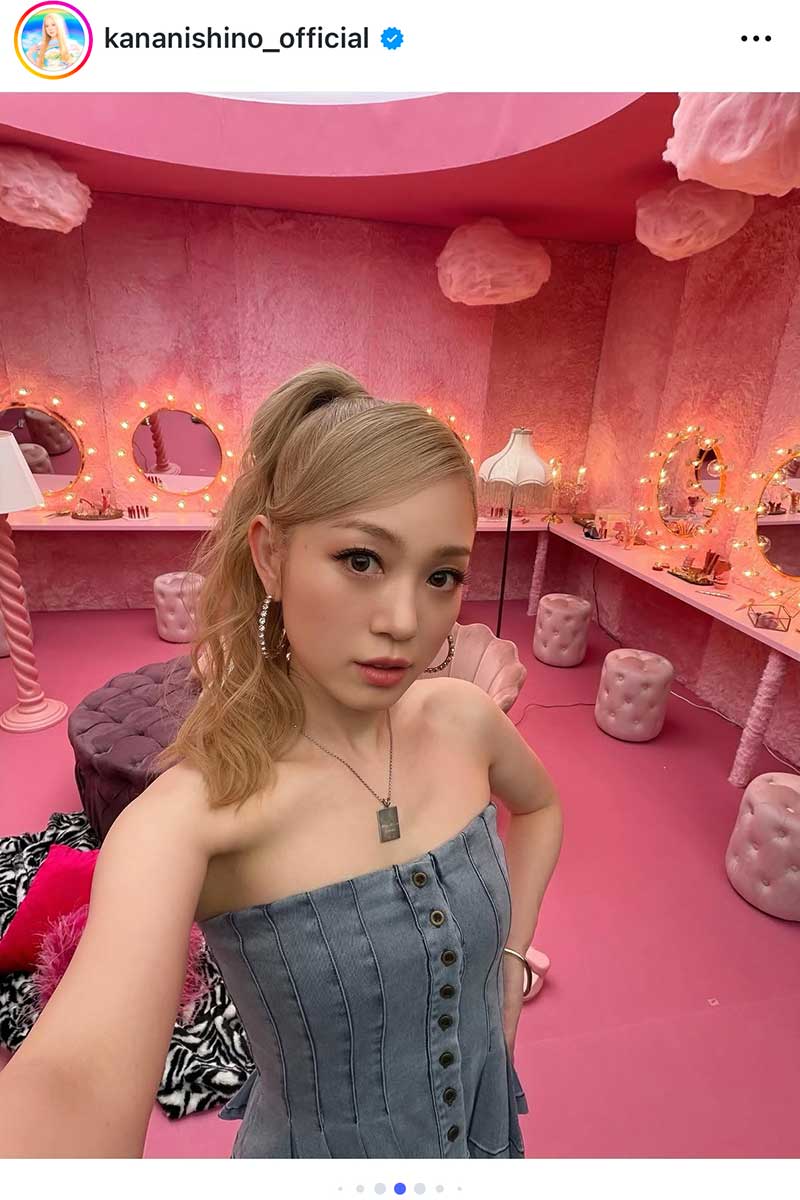 西野カナの実際の投稿【写真：インスタグラム（@kananishino_official）より】