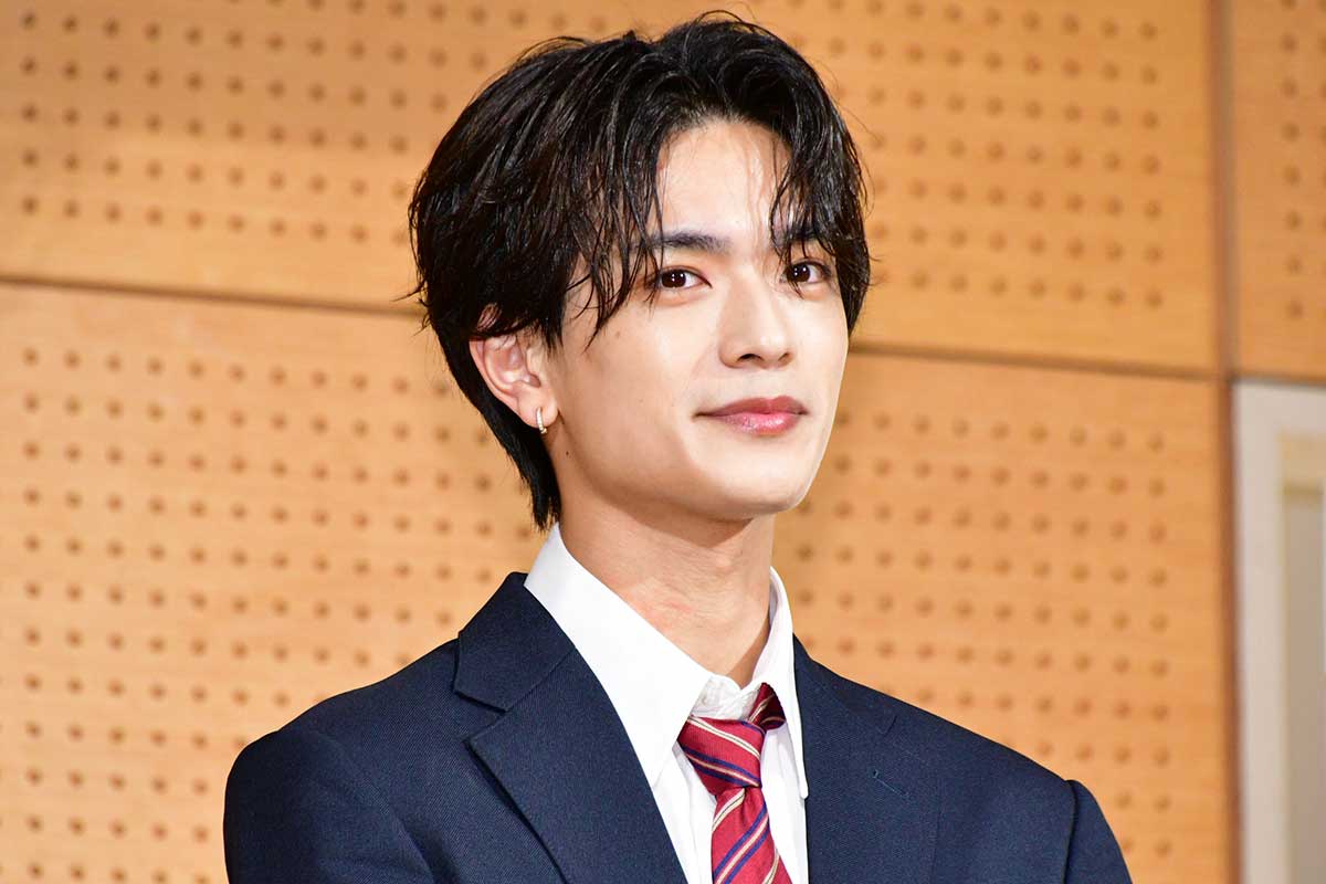 イベントに出席したなにわ男子・高橋恭平【写真：ENCOUNT編集部】