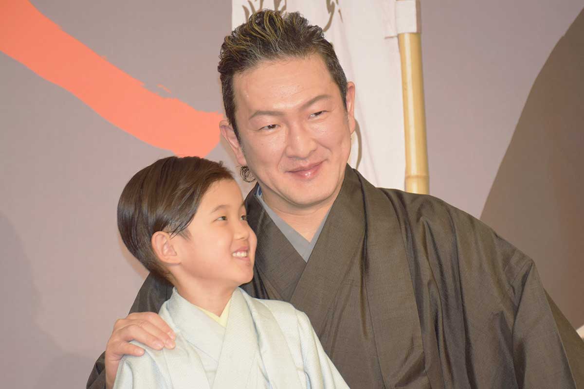 『六月大歌舞伎』では親子で演じる【写真：ENCOUNT編集部】