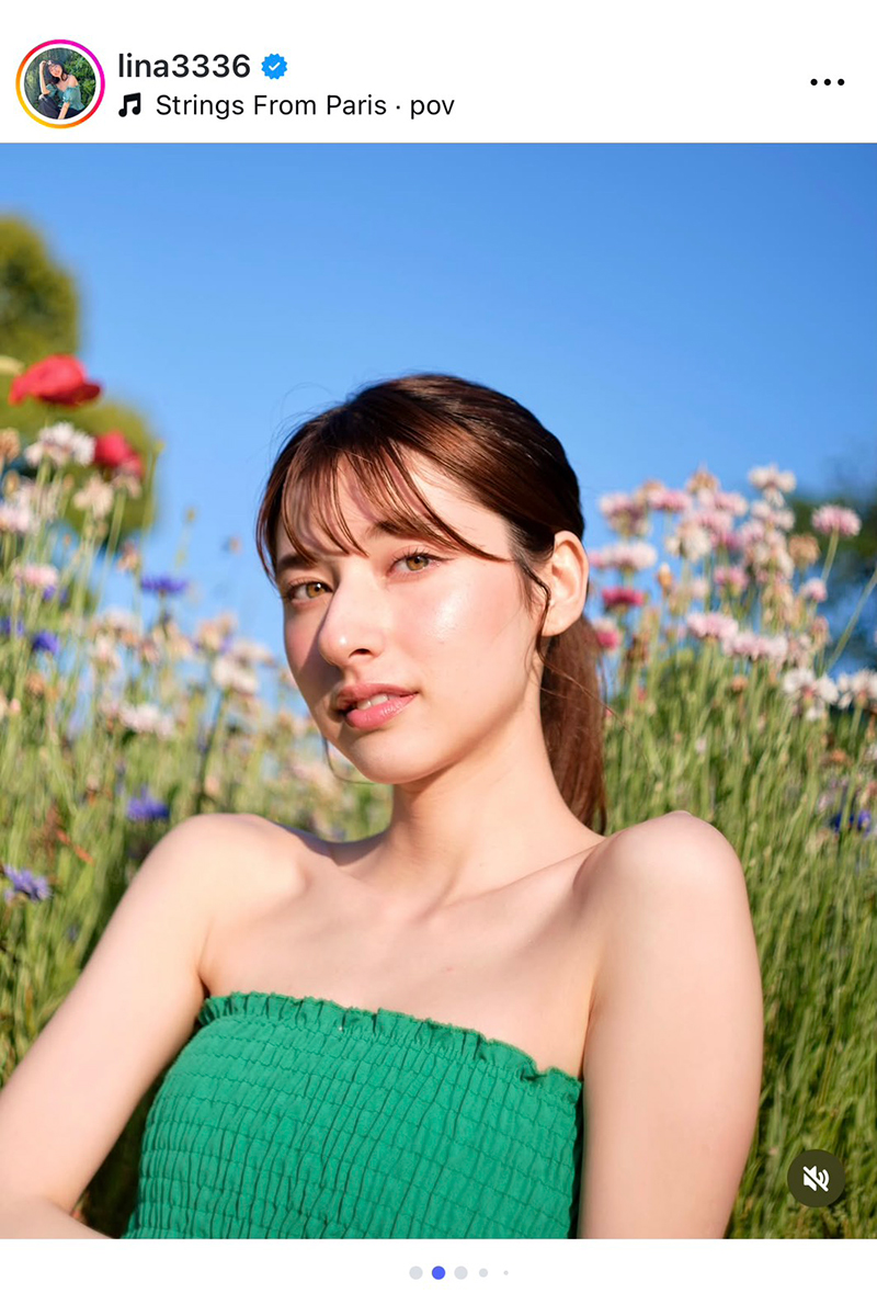 未来リナ【写真：インスタグラム（＠lina3336）より】