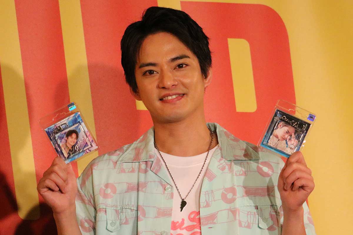 イベントを開催した中山優馬【写真：ENCOUNT編集部】