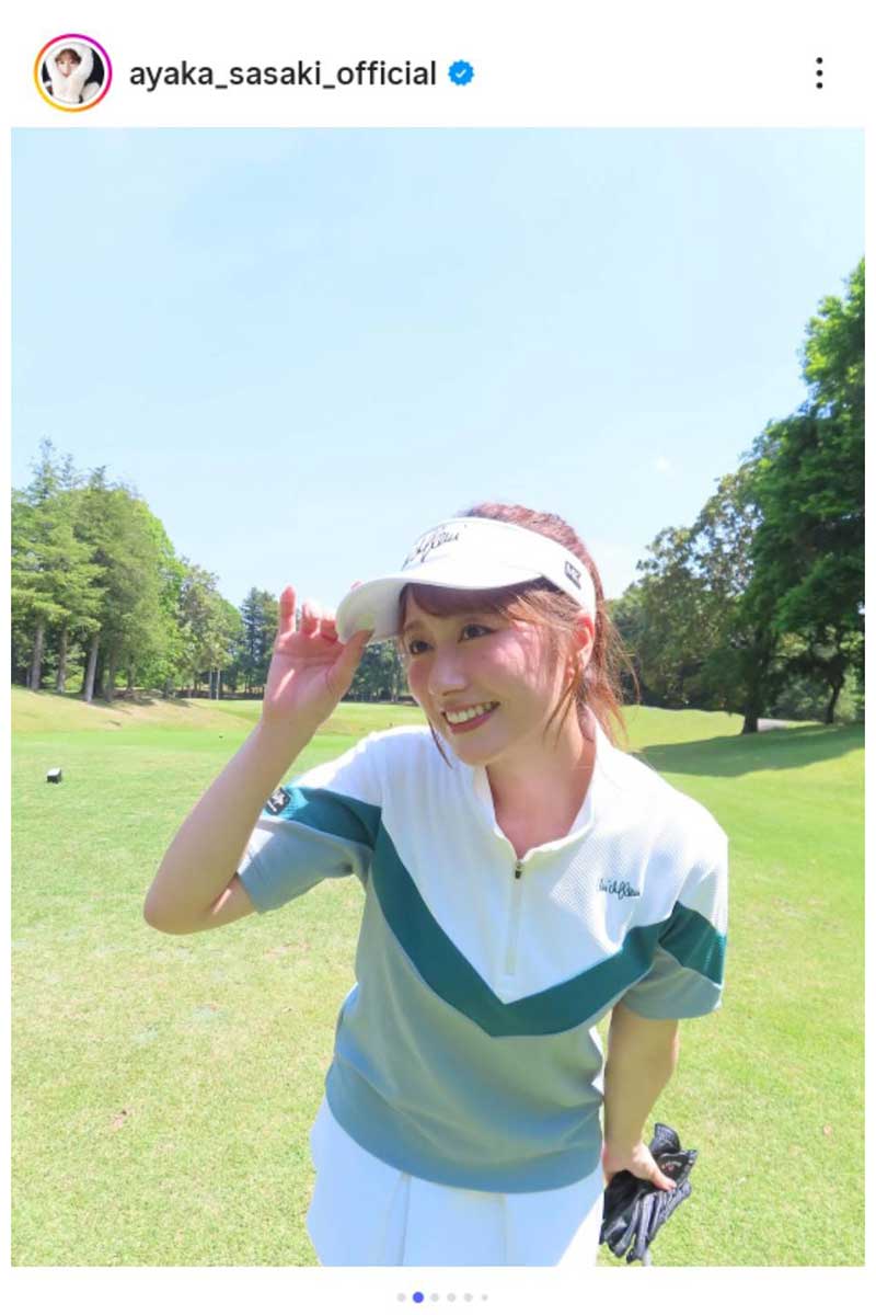 佐々木彩夏【写真：インスタグラム（＠ayaka_sasaki_official）より】