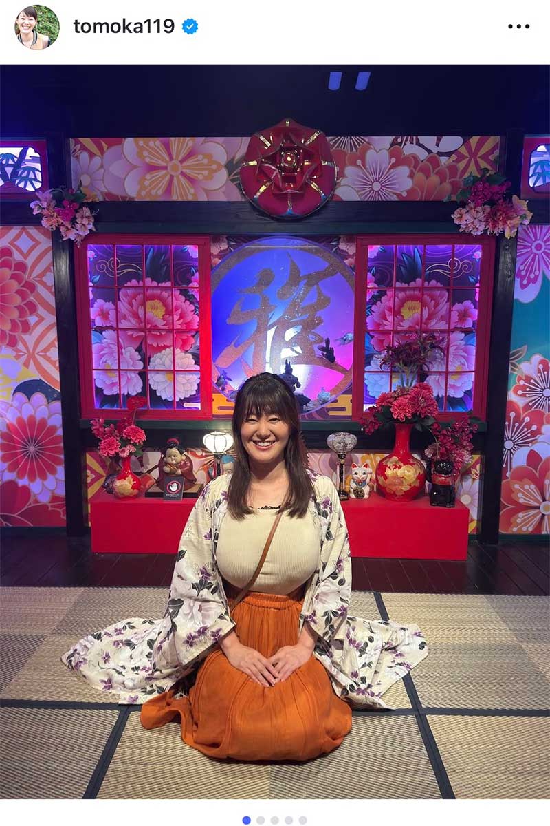 ラジオ沖縄・竹中知華アナウンサー【写真：インスタグラム（＠tomoka119）より】