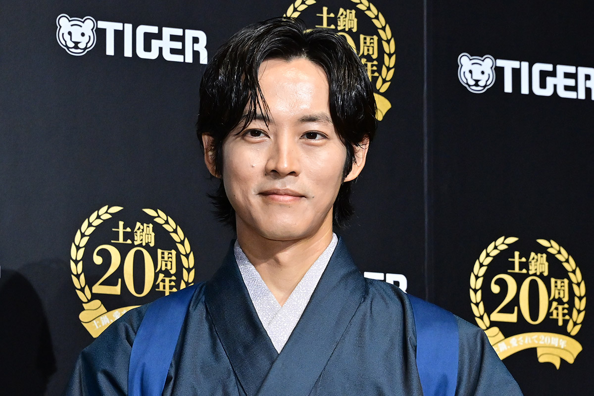 イベントに登壇した松坂桃李【写真：ENCOUNT編集部】