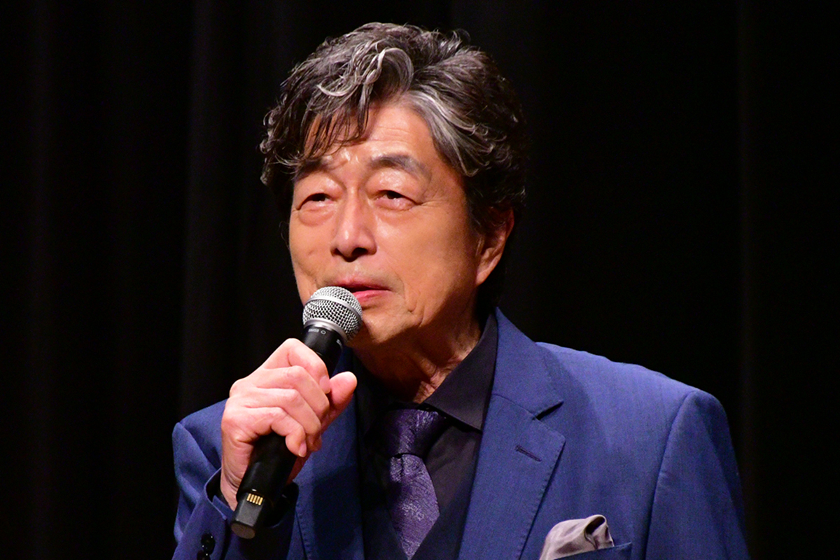 取材会に登壇した中村雅俊【写真：ENCOUNT編集部】
