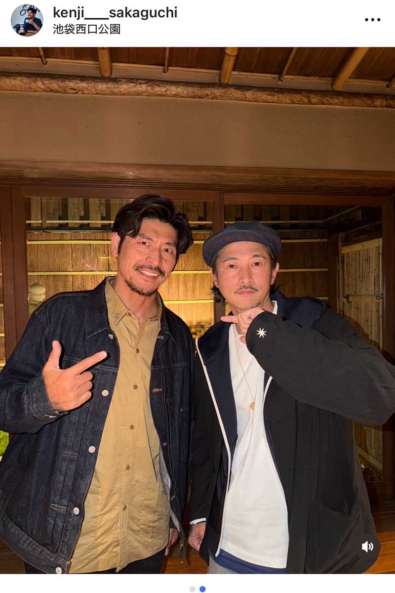 坂口憲二の実際の投稿【写真：インスタグラム（＠kenji___sakaguchi）より】