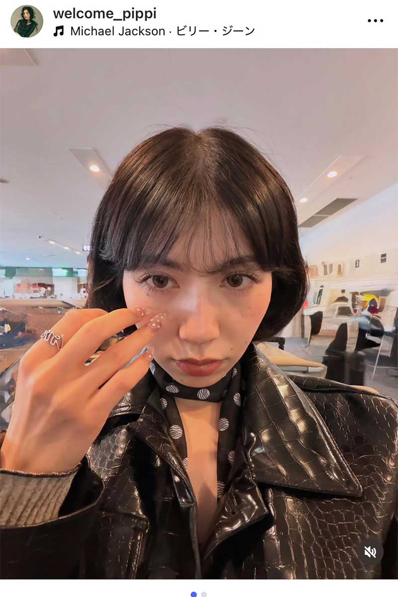 りなぴっぴの実際の投稿【写真：インスタグラム（@welcome_pippi）より】