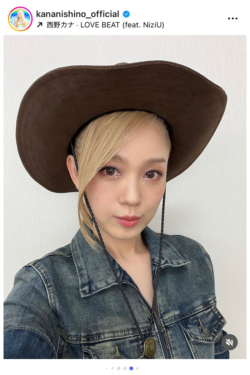 西野カナ【写真:インスタグラム(@kananishino_official)より】