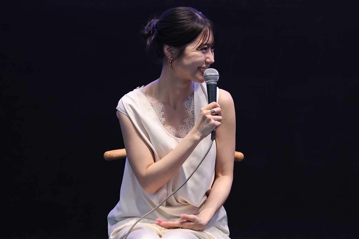 トークで自身の内面に踏み込んだ有村架純【写真:ENCOUNT編集部】