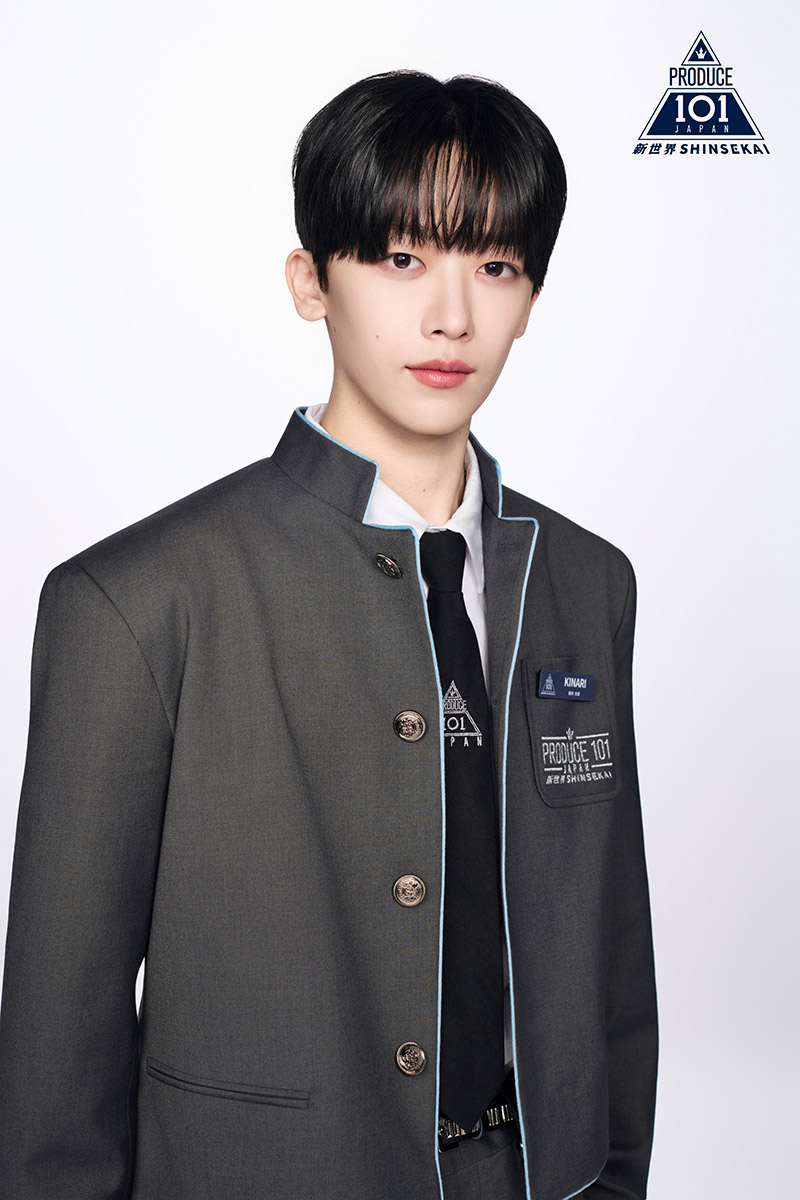 KINARI（釼持吉成）【写真：X（@produce101jp_）より】