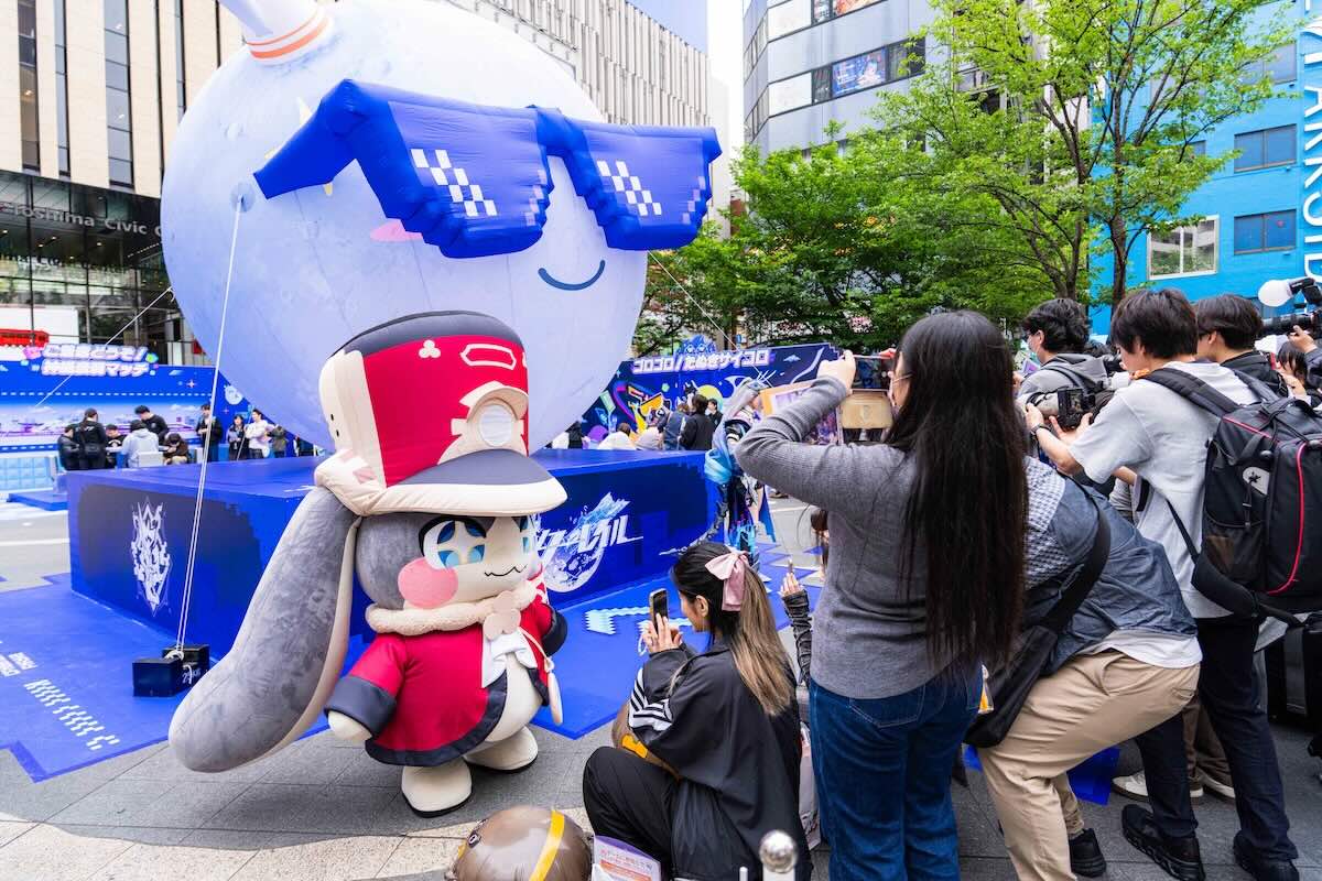 「パム」の着ぐるみも大人気