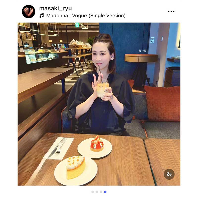 龍真咲【写真：インスタグラム（＠masaki_ryu）より】