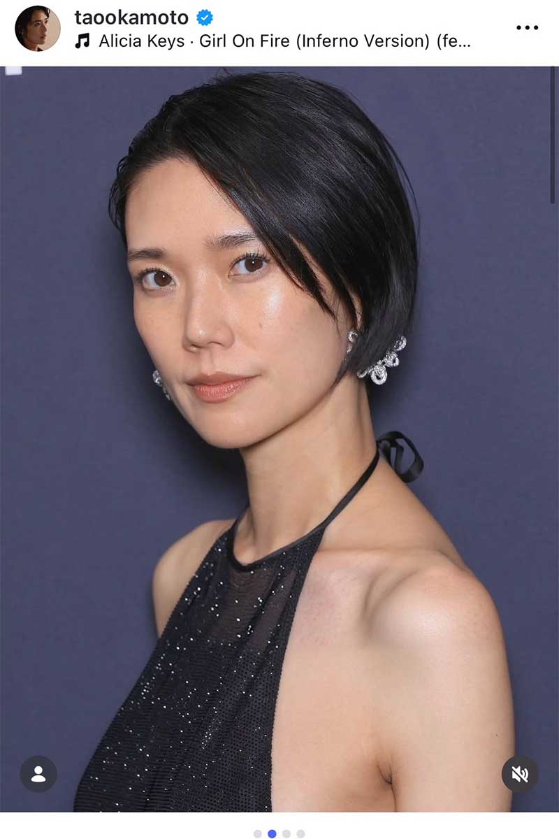 岡本多緒【写真:インスタグラム(@taookamoto)より】
