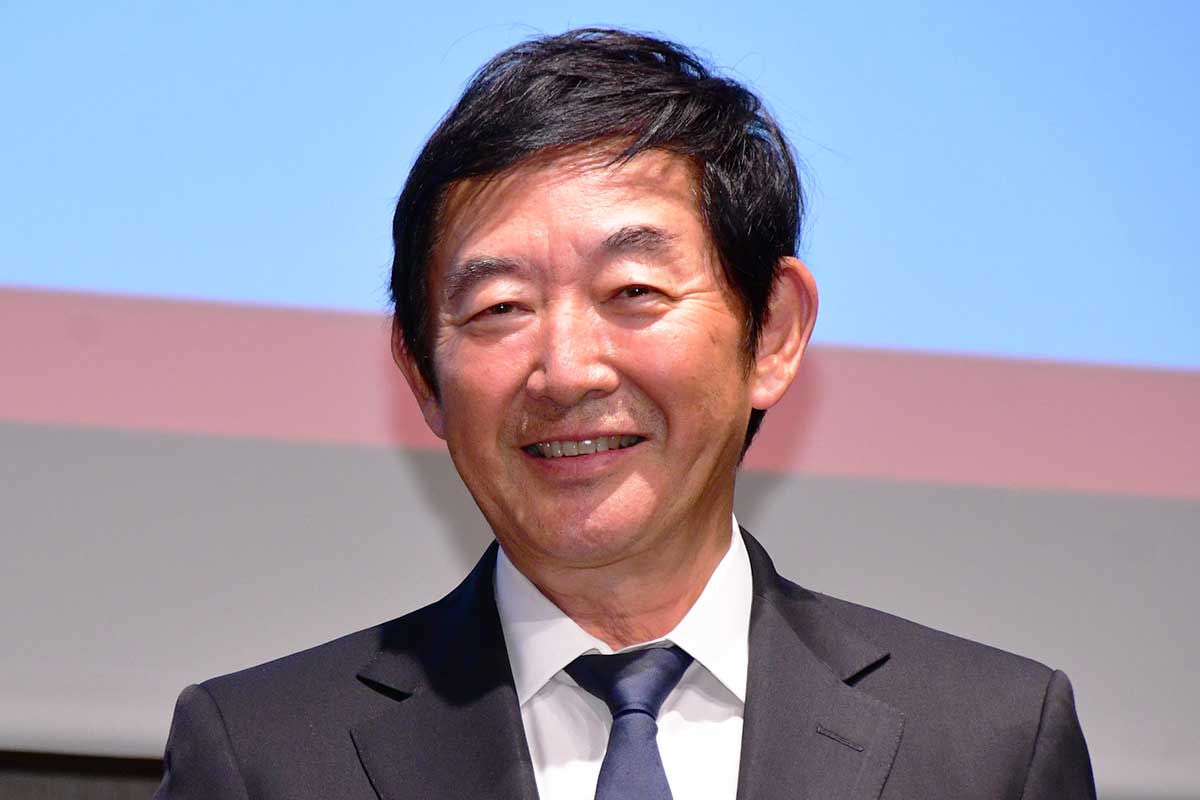 イベントに出席した石田純一【写真:ENCOUNT編集部】