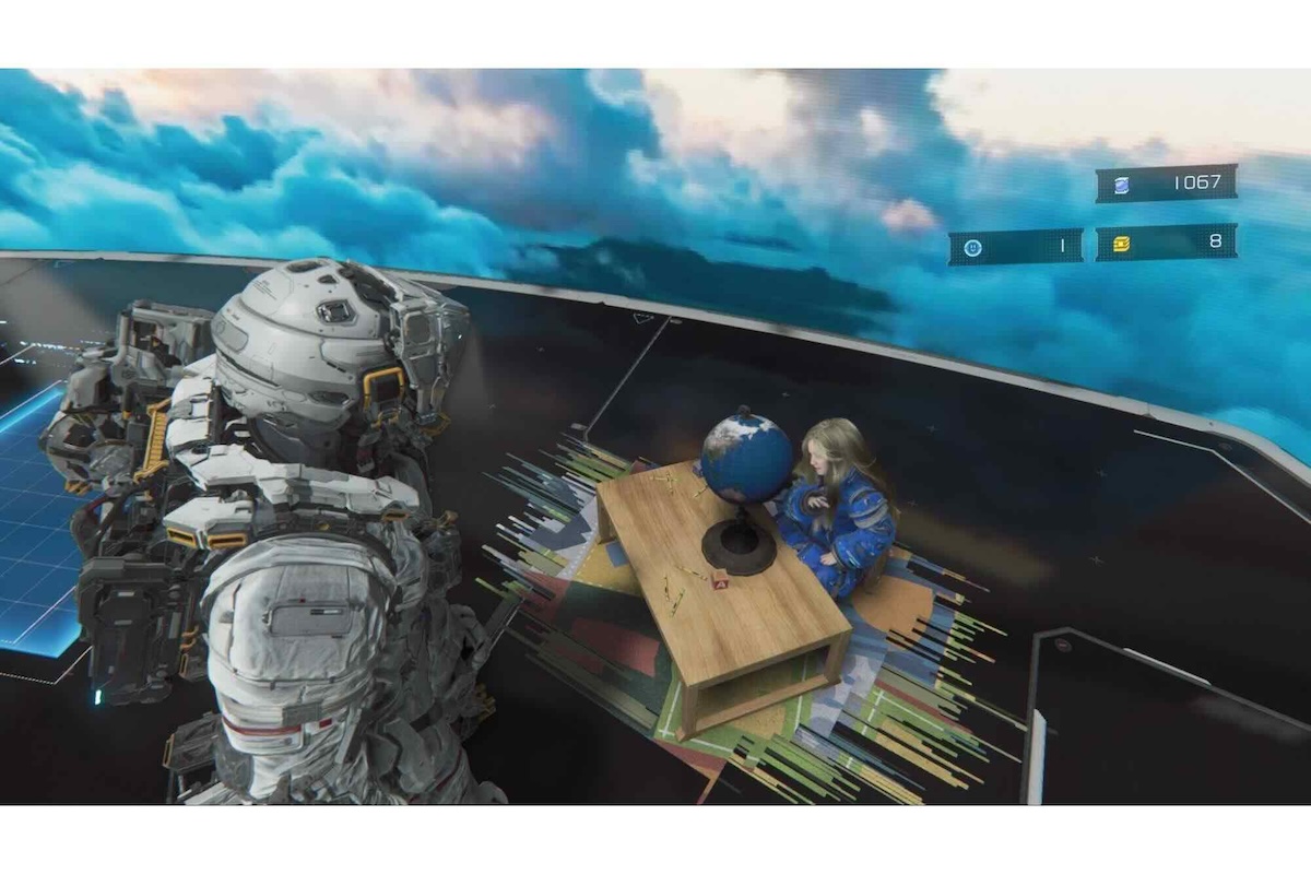 ヒューとディアナの交流には魅力が満ちている【画像：(C)CAPCOM】