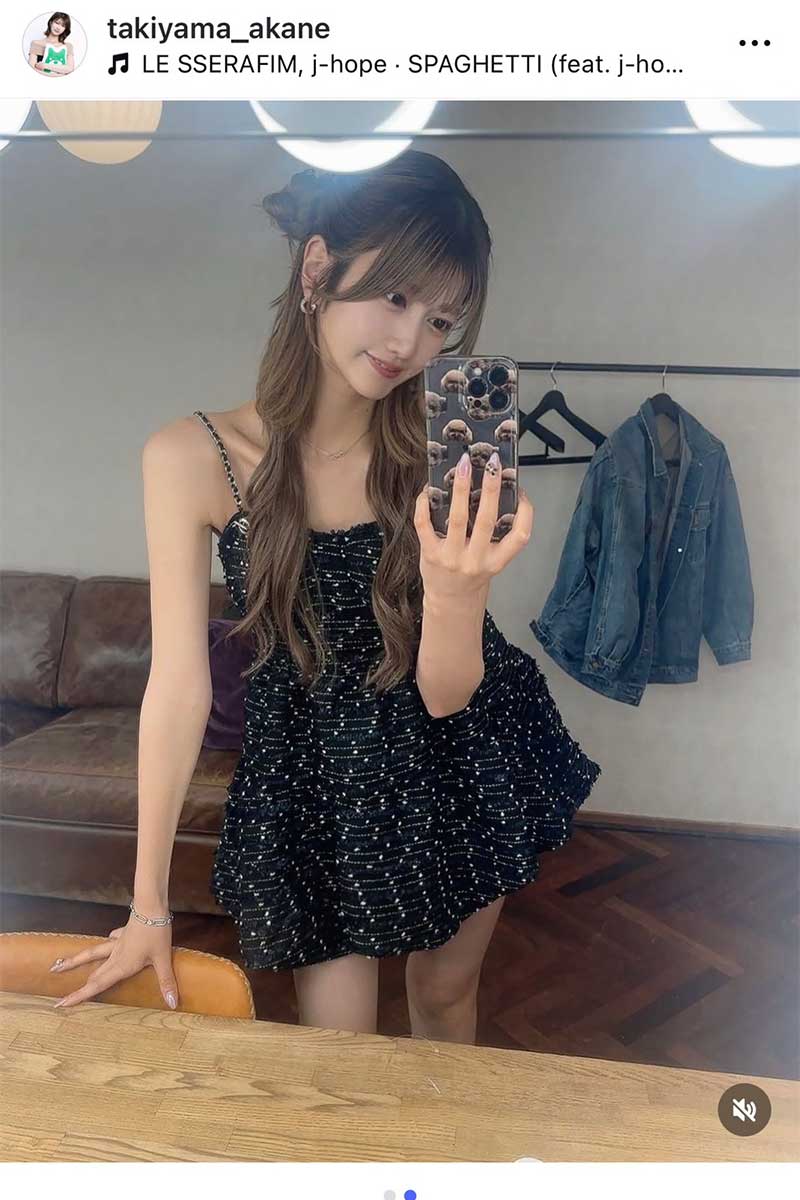 ABEMA・瀧山あかねアナウンサー【写真:インスタグラム(@takiyama_akane)より】
