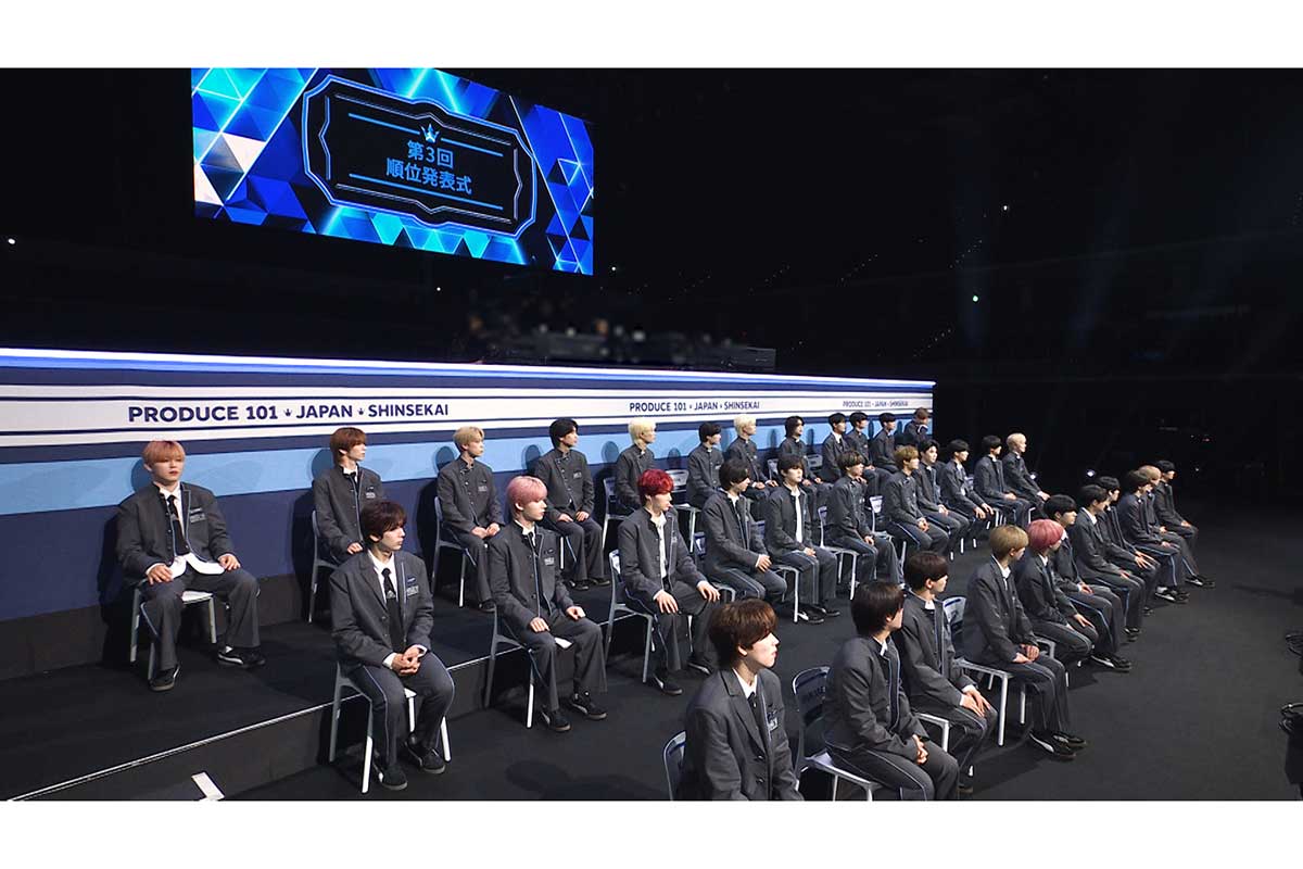 『日プ新世界』第3回順位発表式　練習生35人→ファイナル進出20人が今夜決定