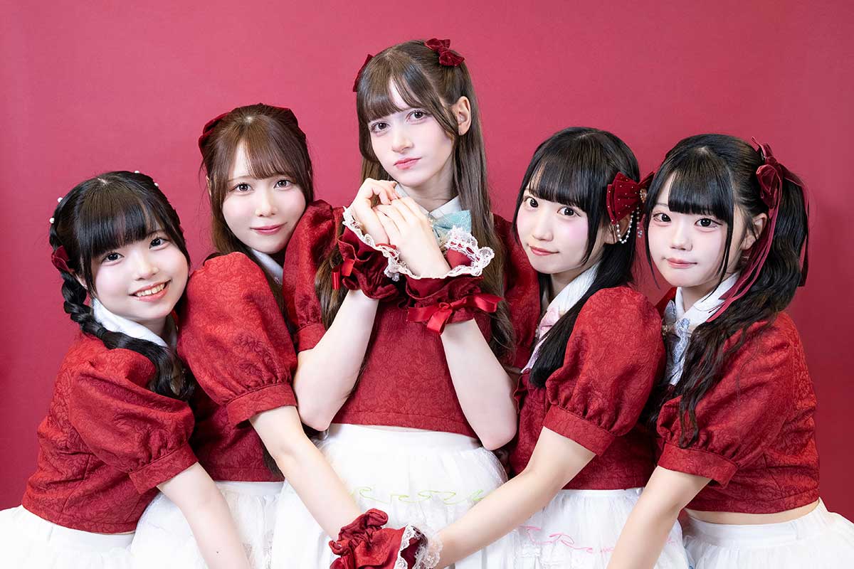 左から成宮れの、加藤美沙、MIMA、西野もえ、望月おゆ【写真：増田美咲】